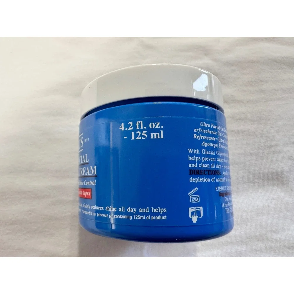 Kiehls Ultra Facial‎ Fresh Gel Cream 4.2oz 125ml Normal to Oily Skin Moisturizer - Picture 5 of 5